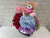 Romance I Love U Teddy Bear Flower Basket - TD463
