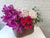 Energetic Orchid & Hydrangeas Flower Basket - BK188