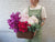 Energetic Orchid & Hydrangeas Flower Basket - BK188