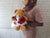 3 Rose I Love U Teddy Bear TD414