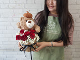 Happy Wishes Flower Basket - BT086