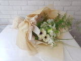 Minimalist Lily Gerbera Flower Bouquet - HB090