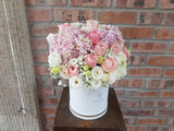 Amour Pink Hydrangeas & Rose Box - BK773