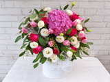 Lively Tulip Roses Flower Box- BK130