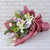 Carnation & Matthiola Hand Bouquet - HB095