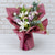 Carnation & Matthiola Hand Bouquet - HB095