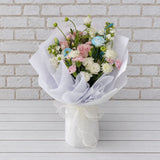 Cappuccino  Rose Hand Bouquet - HB094