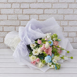 Cappuccino  Rose Hand Bouquet - HB094