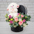 8 Rose Grateful Yours Caring Flower Box - TD441
