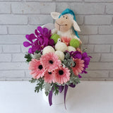 Gerbera & Orchid Flower Box - TD464