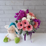 Gerbera & Orchid Flower Box - TD464