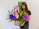 Regal Lily Eustomas Flower - BK226