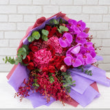 Luxurious Love Phalaenopsis Flower Bouquet - HB081