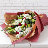 Lilies & Rose Flower Bouquet - HB089