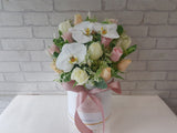 Pastel Phalaenopsis & Rose Box - BK183
