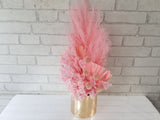 Pink Feather Fantasy - Artificial Flower (AT057)