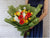 Yellow Roses & Gerbera Hand Bouquet - BQ824