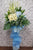 pureseed sy113 + Gerberas, Hydrangeas, Orchids and Tuberoses + sympathy stand