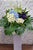 pureseed sy138 + Hydrangeas, Gerberas, Eustomas, Orchids and Tuberoses. + sympathy stand