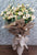 pure seed op212+ Roses, Eustomas, Gerberas and Lace Flower + opening stand