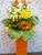 pure seed op118 + Gerberas, Orchids, Eustomas and Bird of Paradise + opening stand