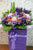 pure seed op137 + Gerberas, Eustomas, Hydrangeas and Matthiolas + opening stand