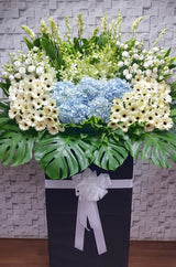 Graceful Tribute Condolences Flower Stand - SY131