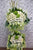 pureseed sy151 + hydrangeas, gerberas, ping pong, orchids, tuberoses + sympathy stand
