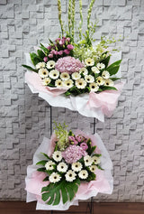Heartfelt Memory Condolences Flower Stand - SY197