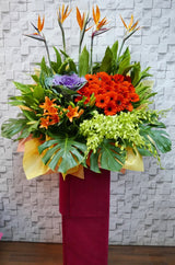 Orange Success Opening Stand Flower - OP106