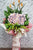 pure seed op154 + Gerberas, Bird of Paradise flowers, Orchids + opening stand