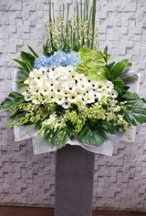 Peaceful Garden Condolences Flower Stand - SY201