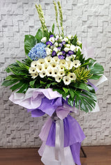 Peaceful Heart Condolences Flower Stand - SY191