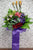 pure seed op189 + Gerberas, Lilies, Eustomas, Brassica Flower, Bird of Paradise Flowers + opening stand