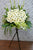 pureseed sy115 + Tube Roses and Gerberas + sympathy stand
