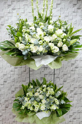 Pure Elegance Condolences Flower Stand - SY048