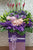 pure seed op185 + Mokara Orchids, Gerberas, Hydrangeas, Brassica Flowers, Lilies, Eustomas and Ginger Flowers + opening stand