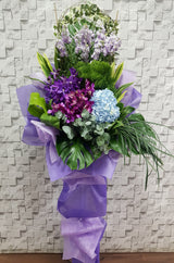 Purple Harmony Opening Stand Flower - OP064