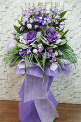 Purple Prosperity Opening Flower - OP048