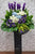 pureseed sy130 + Gerberas, Eustomas, Hydrangeas and Matthiolas + sympathy stand