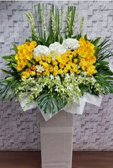Serene Blend Condolences Flower Stand - SY167