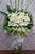 pureseed sy146 + Gerbera, Ping Pongs, Orchids and Tuberoses + sympathy stand