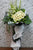 pureseed sy042 + Gerberas, Orchids and Tuberoses + sympathy stand
