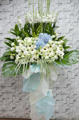 Tranquil Condolences Flower Stand - SY129