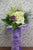 pureseed sy139 + Brassica, Gerberas, Eustomas, Orchids and Tuberoses. + sympathy stand