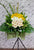 pureseed sy214 +  Gerberas and Tuberose + sympathy stand