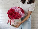 Romance Red Rose Flower Box - BK950