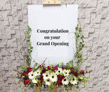 Simple Easel Opening Stand Flower - OP232