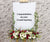 Simple Easel Opening Stand Flower - OP232