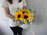 Sunflower Rose Flower Box - BK955